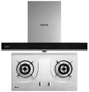 櫻花(SAKURA)CXW-180-116+A25歐式升級16立方吸力油煙機高效直火灶具套餐