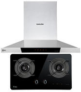 櫻花(SAKURA)SCR-3996S+SCG-6881G歐式煙灶套裝