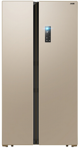 BCD-608WPCX 608升 变频保鲜 风冷无霜 节能静音 时尚对开门冰箱(金)