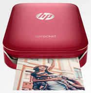 惠普HP小印手机照片打印机SPROCKET100(红色)