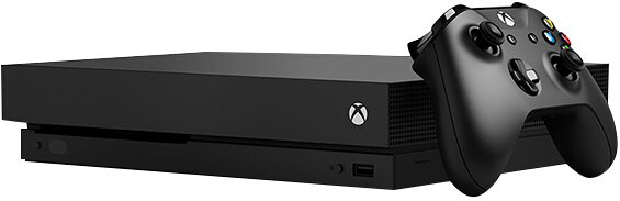 微软 Xbox One X 家庭娱乐游戏机 1TB