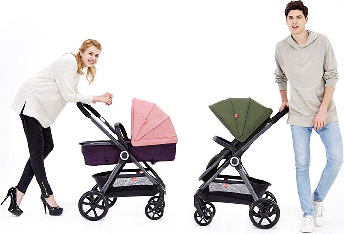Gb好孩子时尚亲子婴儿推车轻便舒适避震婴儿车GB105-Q207PP