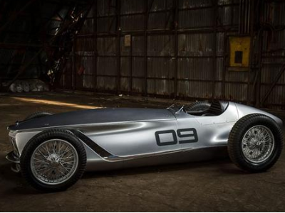 英菲尼迪发布一款纯电动复古概念车Prototype9