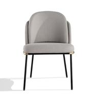 菲諾經典布藝單椅