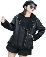 羊羔毛皮毛一體外套