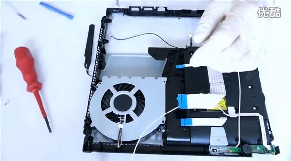 PS4 Slim拆解首發(fā)：主板竟然這么小！