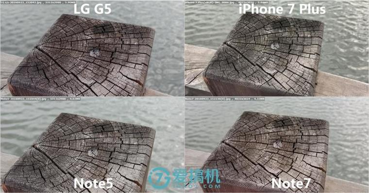 iPhone 7 Plus/Note7/Note5/G5拍照對比 誰最強？