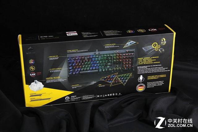海盜船銀軸K70 RGB鍵盤 