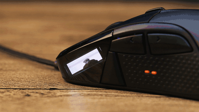 自帶OLED屏！賽睿最強鼠標Rival 700評測