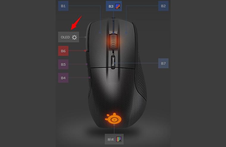 自帶OLED屏！賽睿最強鼠標Rival 700評測