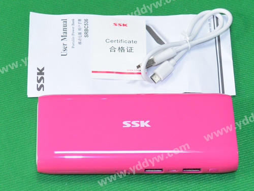 性能優越 SSK飚王SRBC536移動電源數據評測