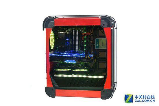 塔盾NO.11新品機箱評測 自帶燈光效果 新品牌新風向 塔盾NO.11新品機箱詳評