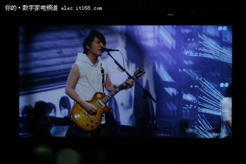 熊貓L47K08D電視3D效果測試