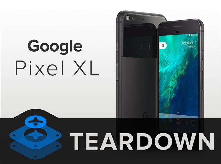 谷歌Pixel XL完全拆解：屏幕一下就廢了……
