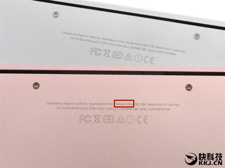 閃亮的玫瑰金！蘋果12寸全新MacBook完全拆解