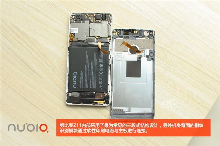 驍龍820無邊框手機做工如何？nubia Z11拆解：2499元4G+64G