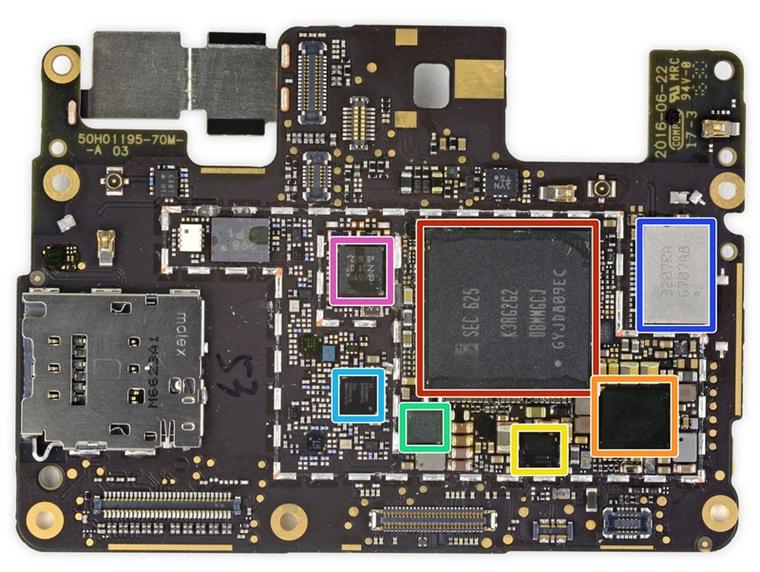 谷歌Pixel XL完全拆解：屏幕一下就废了……