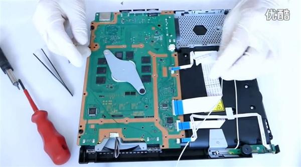 PS4 Slim拆解首發(fā)：主板竟然這么小！
