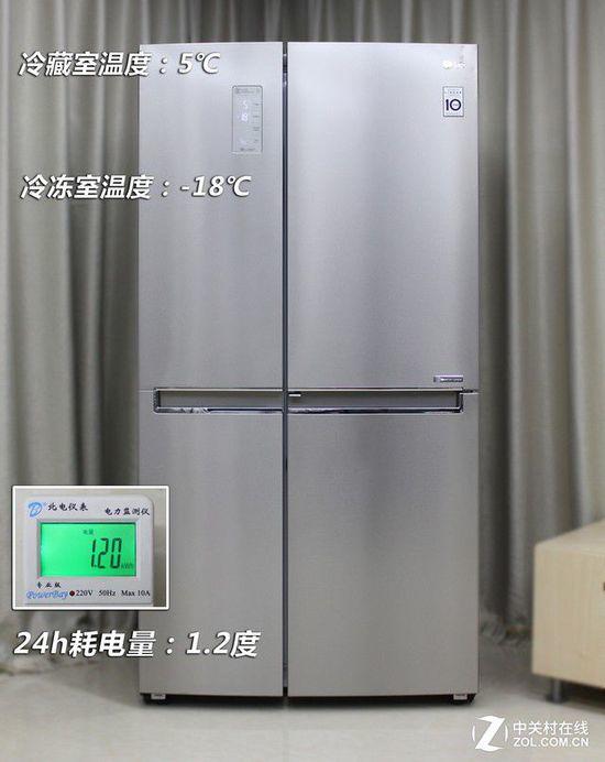 抗菌過濾健康存鮮 LG對開門冰箱深度評測