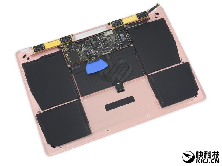 閃亮的玫瑰金！蘋果12寸全新MacBook完全拆解