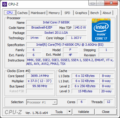 1.1万元值不值？Intel Broadwell-E性能实测：十核心霸气