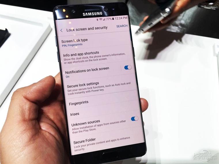 三星Galaxy Note 7真机上手体验：完美安卓旗舰！