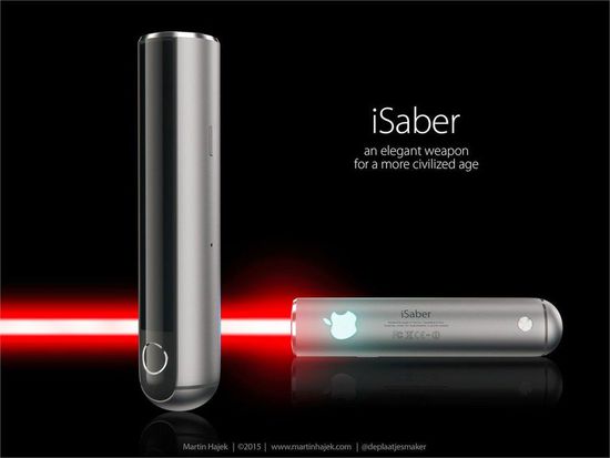 星戰(zhàn)味十足 蘋果激光劍iSaber概念圖賞