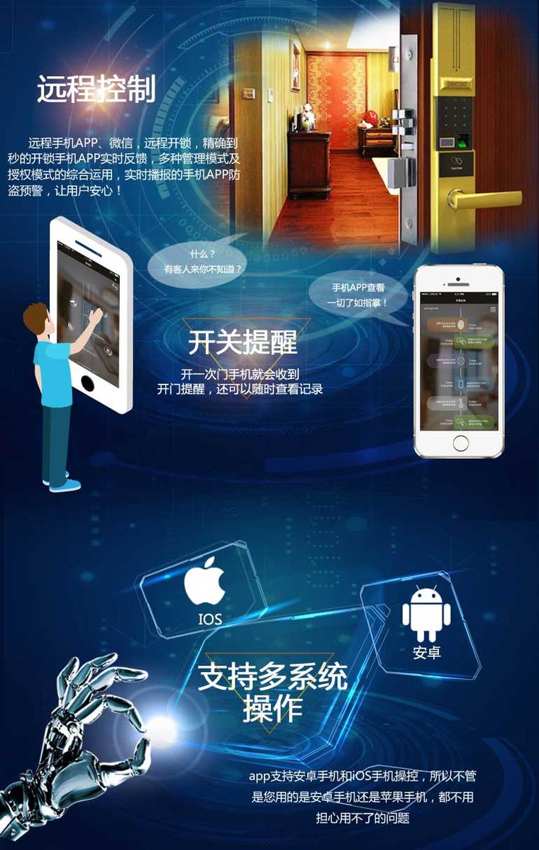 物聯(lián)網(wǎng)智能鎖-支持多系統(tǒng)