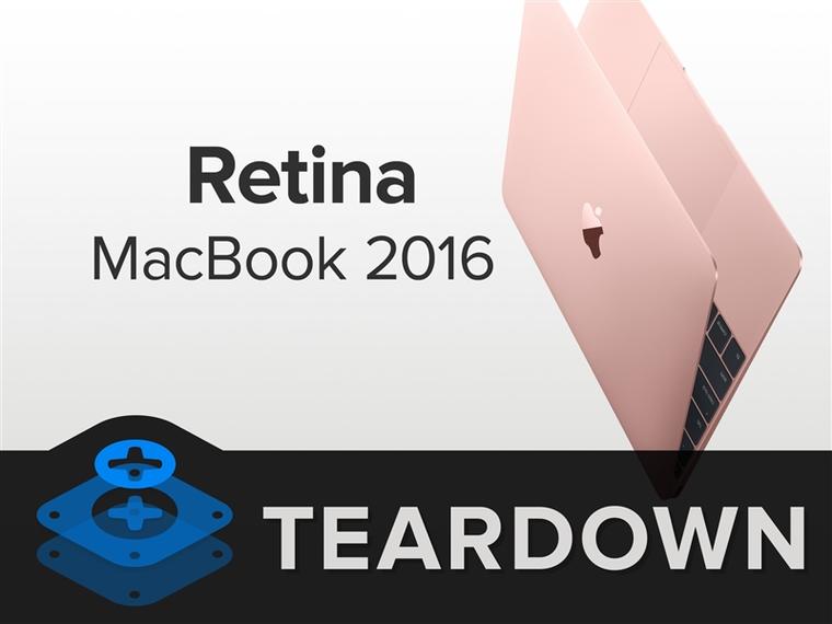 闪亮的玫瑰金！苹果12寸全新MacBook完全拆解