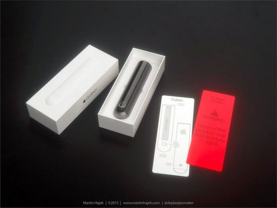 星戰(zhàn)味十足 蘋果激光劍iSaber概念圖賞