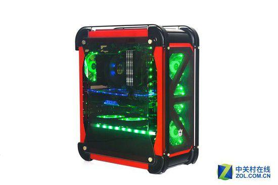 塔盾NO.11新品機箱評測 自帶燈光效果 新品牌新風向 塔盾NO.11新品機箱詳評