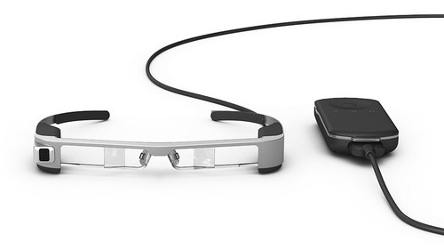 四核Epson Moverio VR智能眼镜亮相MWC