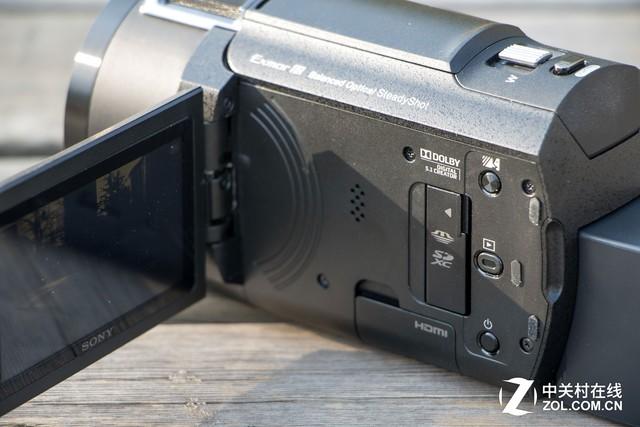 5轴防抖4K画质 索尼AX40摄像机评测 