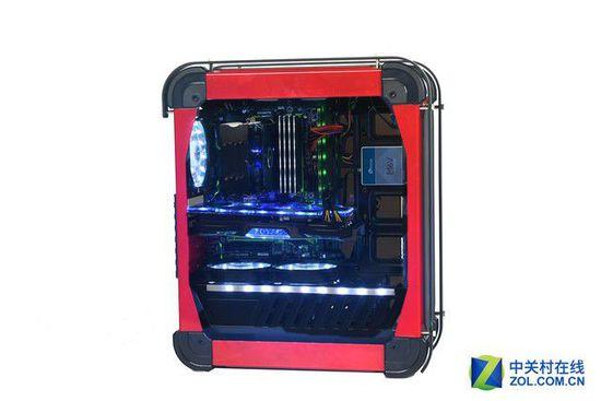 塔盾NO.11新品機箱評測 自帶燈光效果 新品牌新風向 塔盾NO.11新品機箱詳評