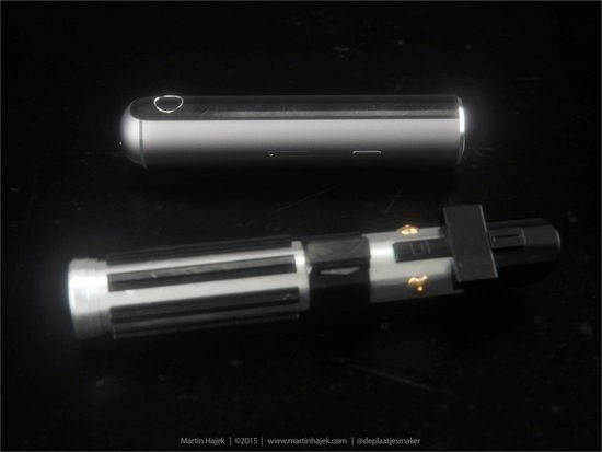 星戰(zhàn)味十足 蘋果激光劍iSaber概念圖賞