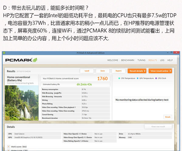 出乎意料的主流般的性能體驗