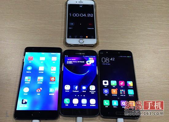 慢1倍！一加3/三星S7/小米5快充對(duì)比實(shí)測