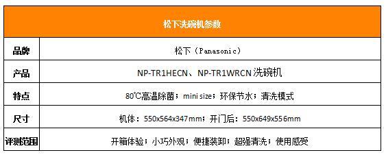 解放雙手暢享生活 松下電動洗碗機評測