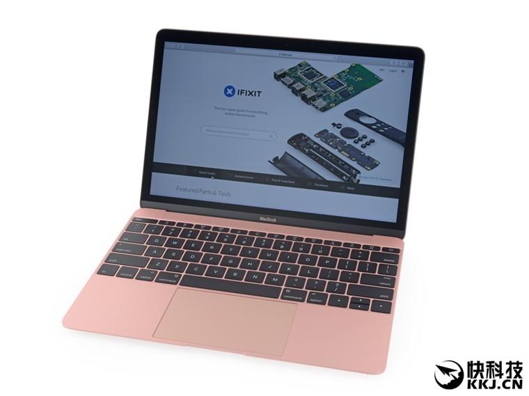 闪亮的玫瑰金！苹果12寸全新MacBook完全拆解