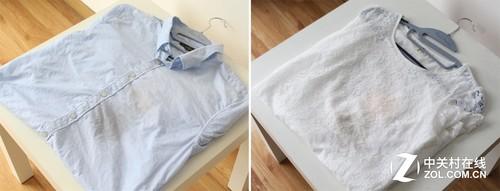 洗涤后的洁净效果