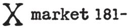 Xmarket181
