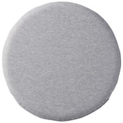 聚氨酯泡沫低反弹坐垫圆形混灰色直径34cm