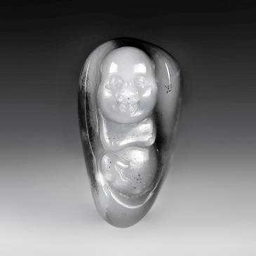 新疆天然和田玉墨玉籽料掛件佛(一口價)掛墜專柜正品附帶證書包郵