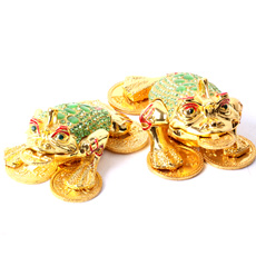 開(kāi)光合金鑲水鉆七星金蟾擺件★創(chuàng)意家居工藝品收納盒車(chē)擺件★招財(cái)鎮(zhèn)宅化煞創(chuàng)意禮品