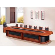 大型会议桌油漆实木会议桌培训长桌大型开会桌