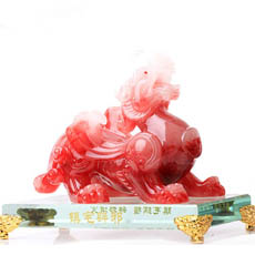 精品仿紅玉仿瑪瑙擺件★鎮(zhèn)宅貔貅★家居飾品工藝品招財風(fēng)水?dāng)[設(shè)