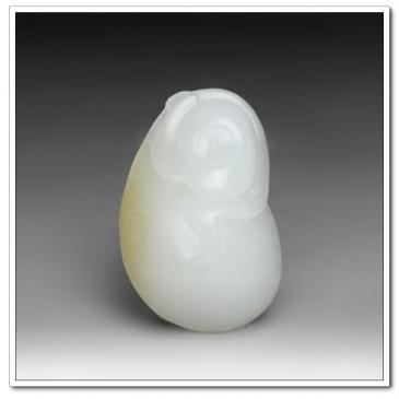 羊脂玉掛件吉祥如意