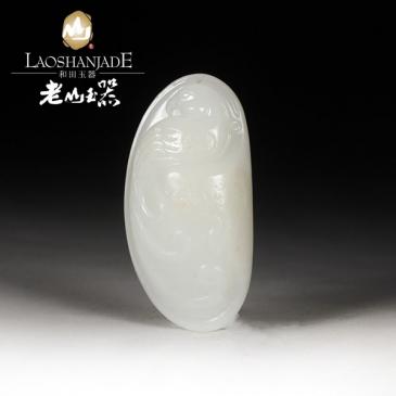 和田玉掛件和田玉吊墜玉鳳