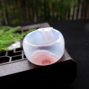純天然水草瑪瑙玉戒指