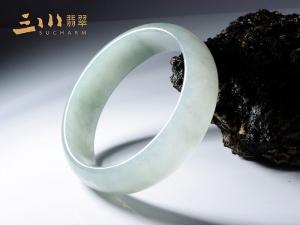 冰糯種晴水綠天然A貨手鐲貴人相助手鐲